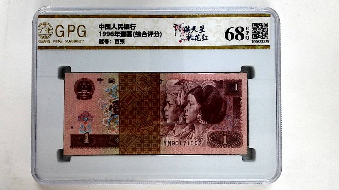 1996年壹圆(综合评分)