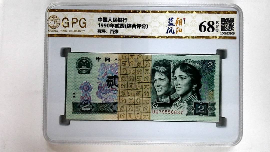 1990年贰圆(综合评分)