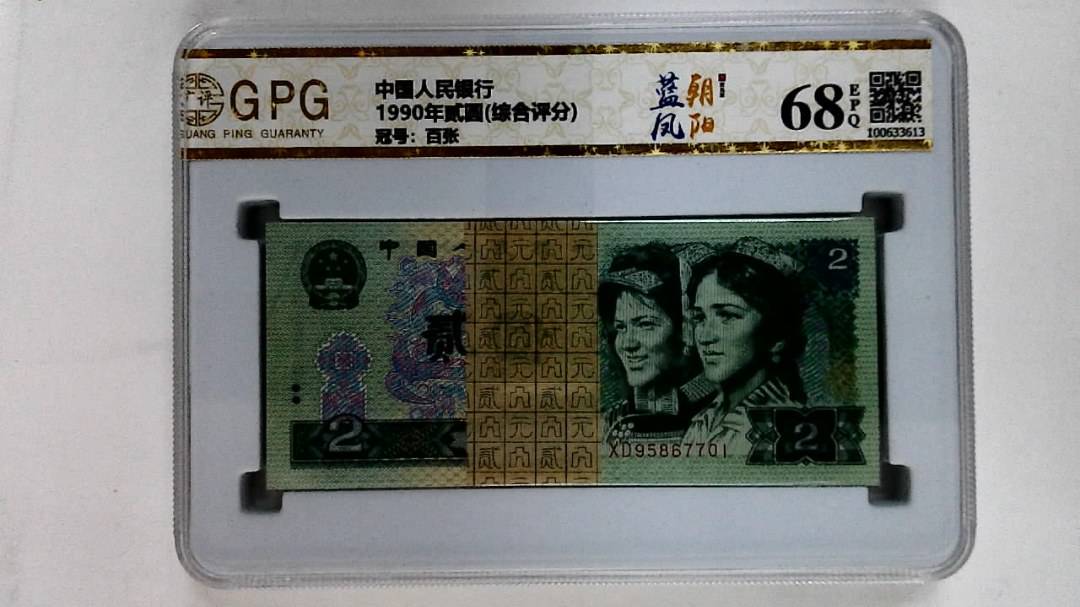 1990年贰圆(综合评分)
