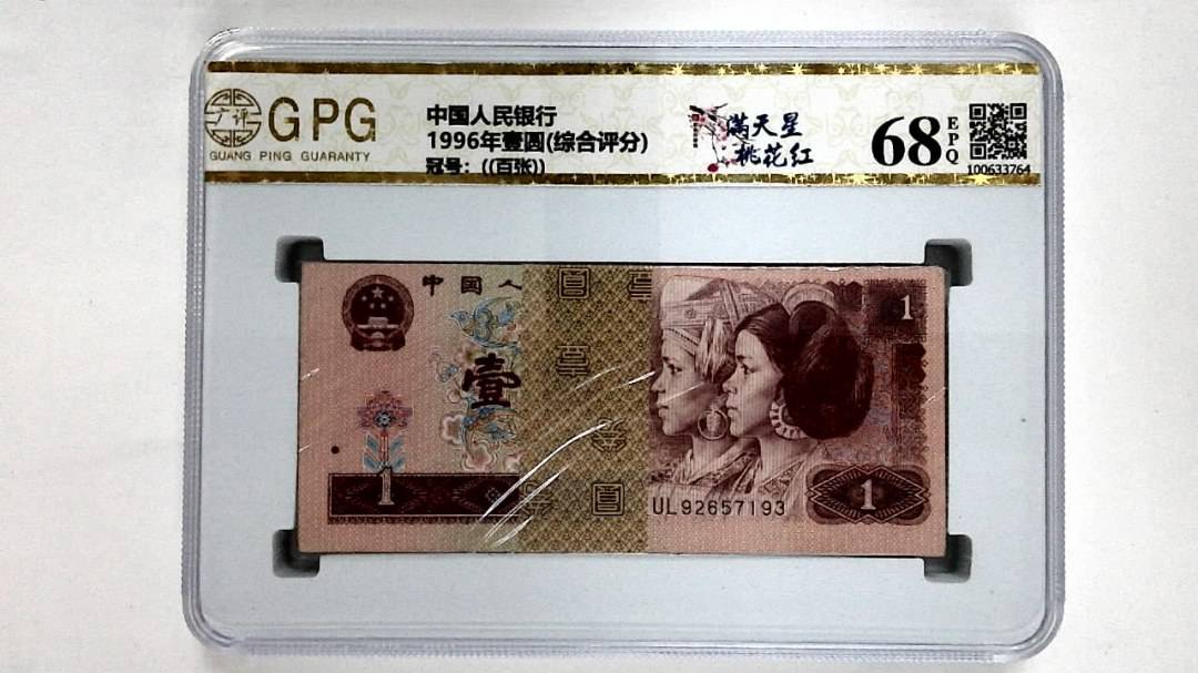 1996年壹圆(综合评分)