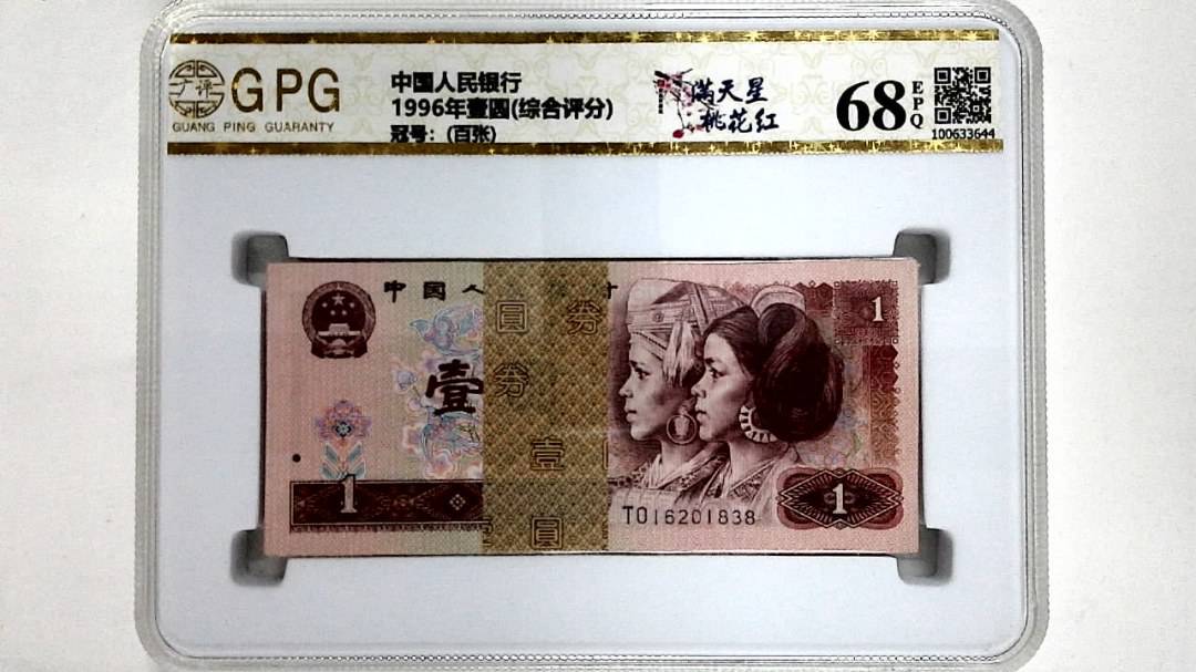 1996年壹圆(综合评分)