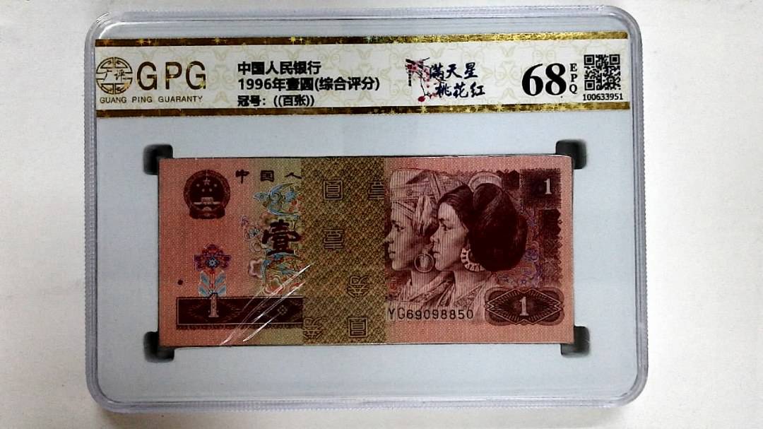 1996年壹圆(综合评分)