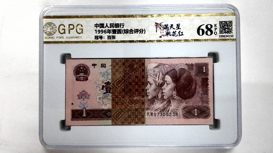 1996年壹圆(综合评分)