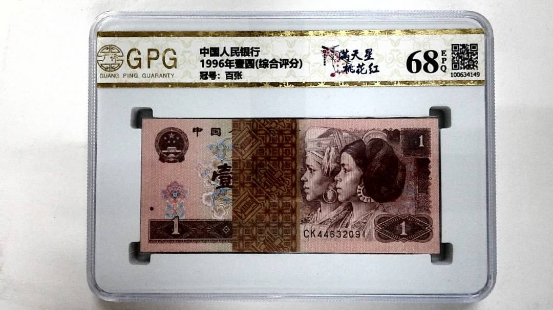 1996年壹圆(综合评分)