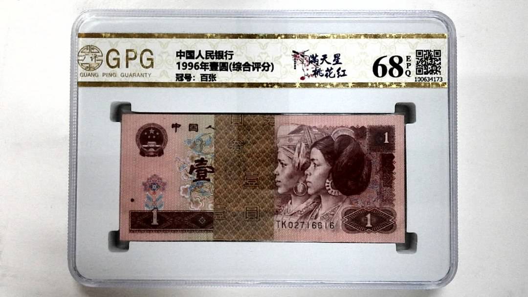 1996年壹圆(综合评分)