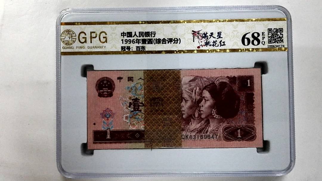 1996年壹圆(综合评分)