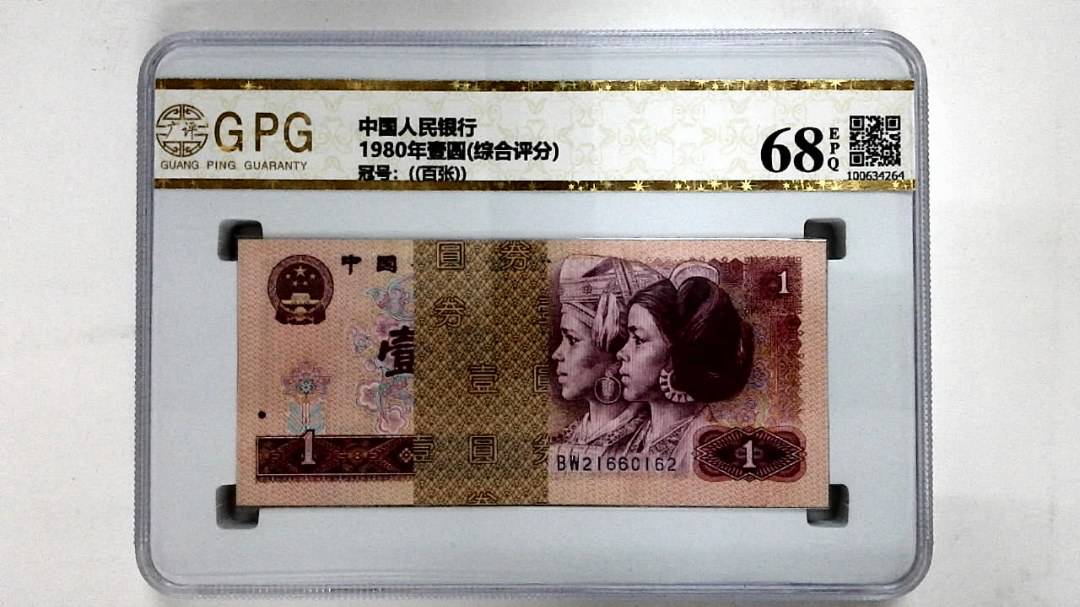 1980年壹圆(综合评分)