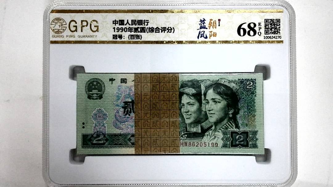 1990年贰圆(综合评分)