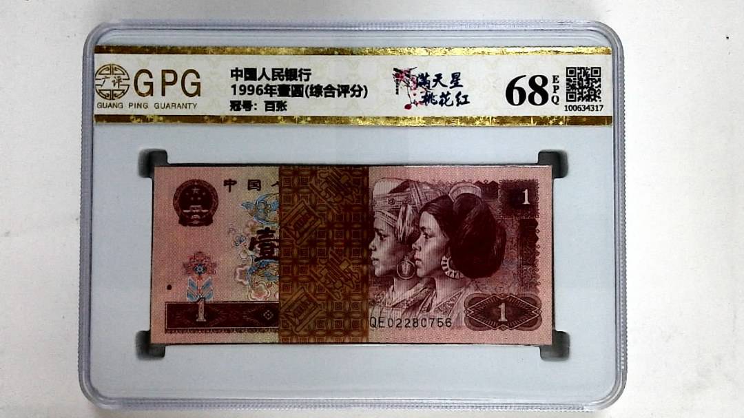1996年壹圆(综合评分)