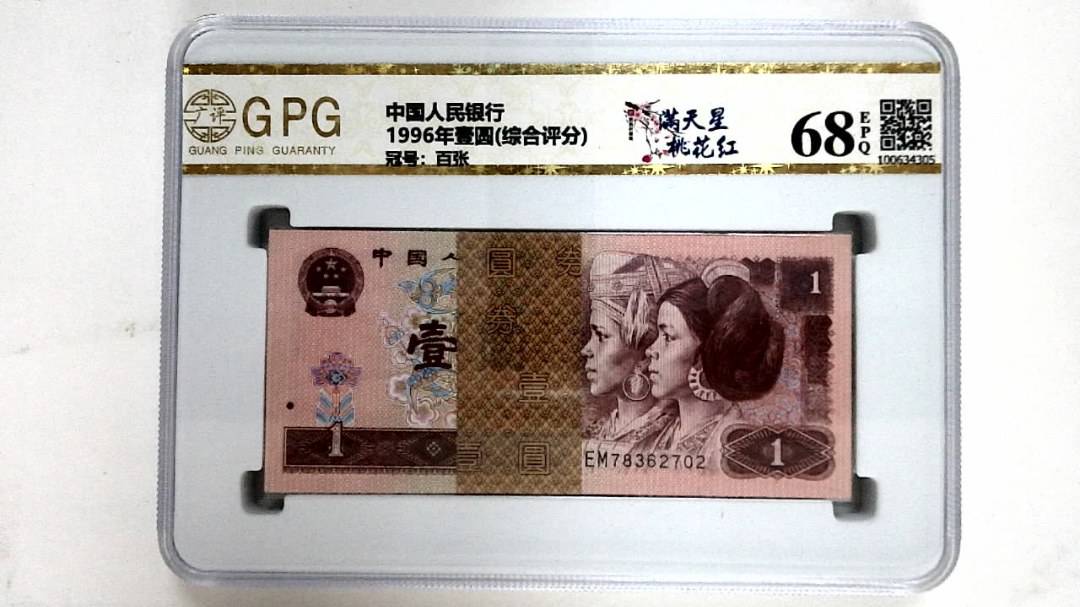 1996年壹圆(综合评分)