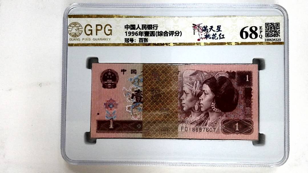 1996年壹圆(综合评分)