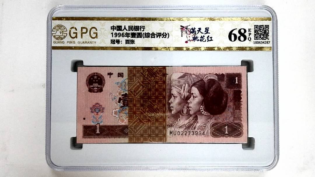 1996年壹圆(综合评分)