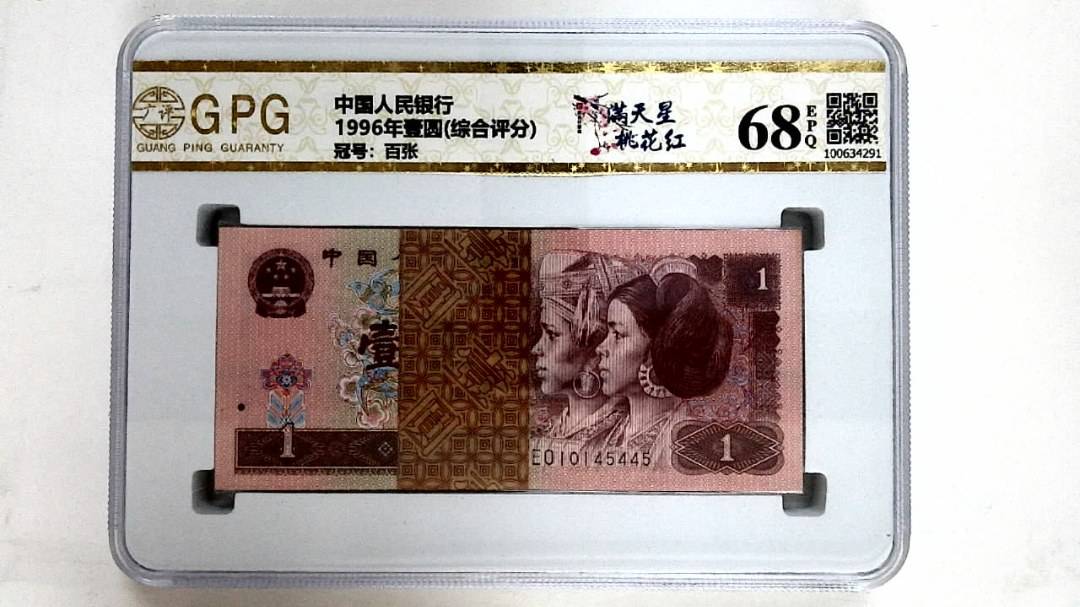 1996年壹圆(综合评分)