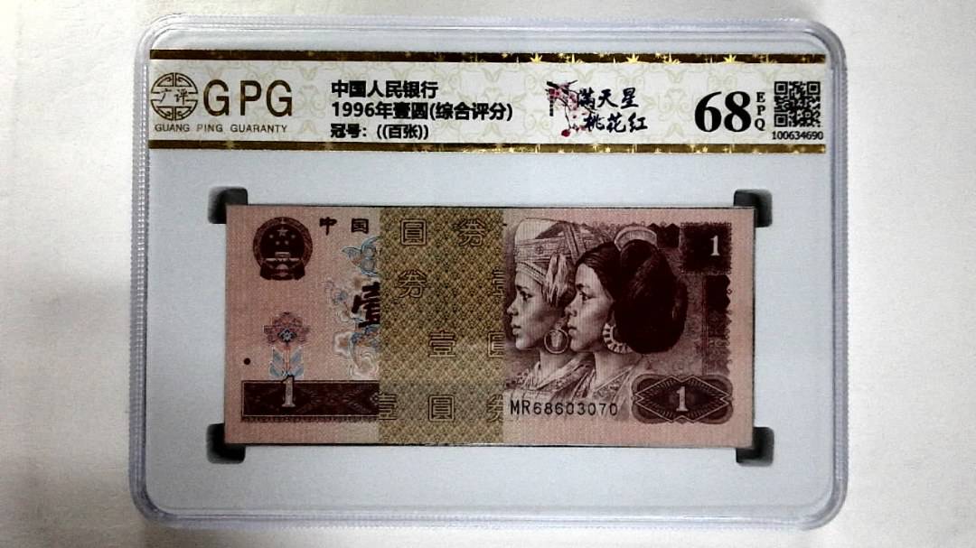 1996年壹圆(综合评分)