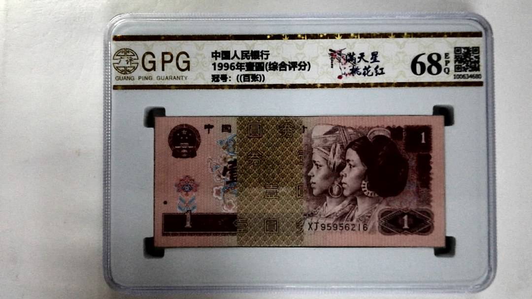 1996年壹圆(综合评分)