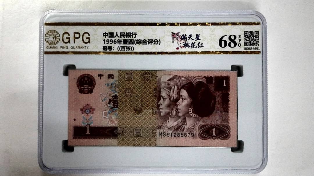 1996年壹圆(综合评分)