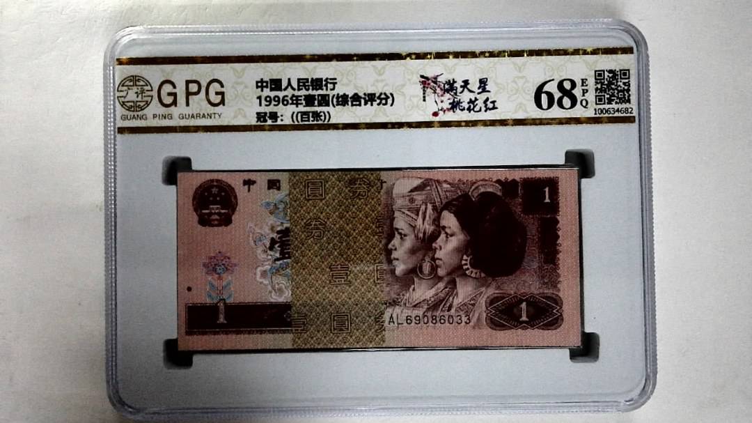 1996年壹圆(综合评分)