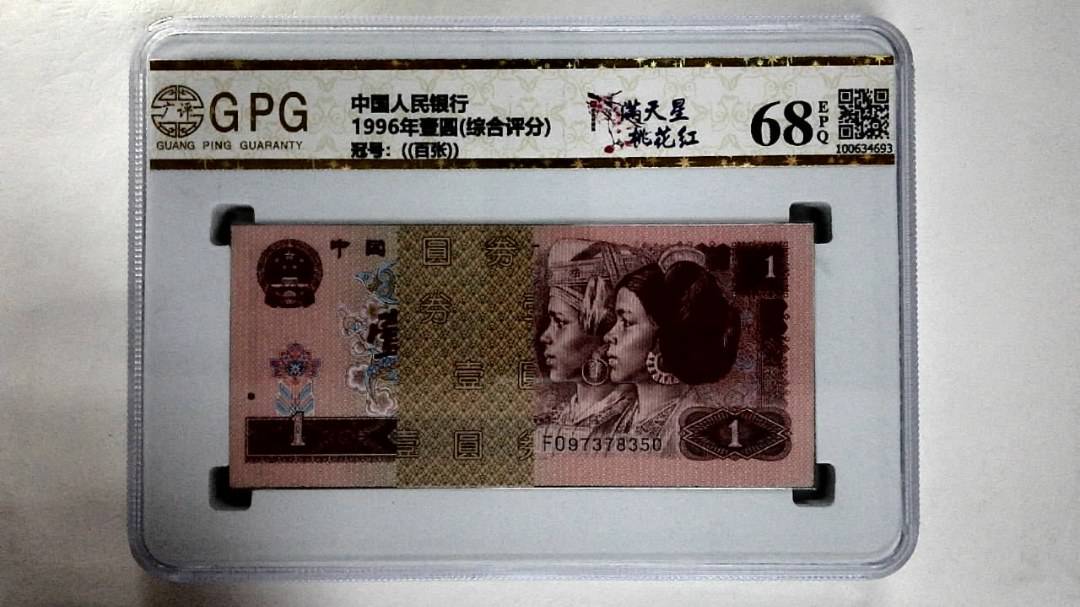 1996年壹圆(综合评分)