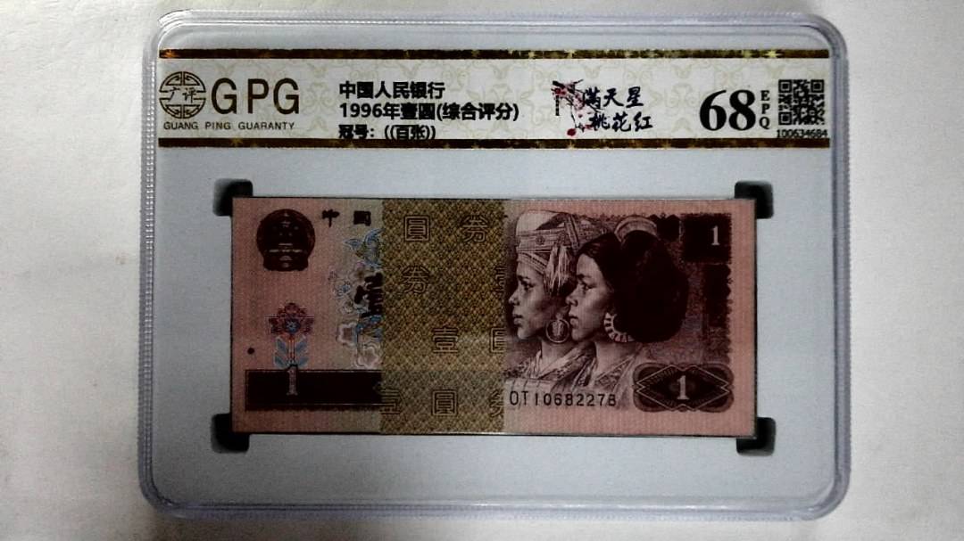 1996年壹圆(综合评分)