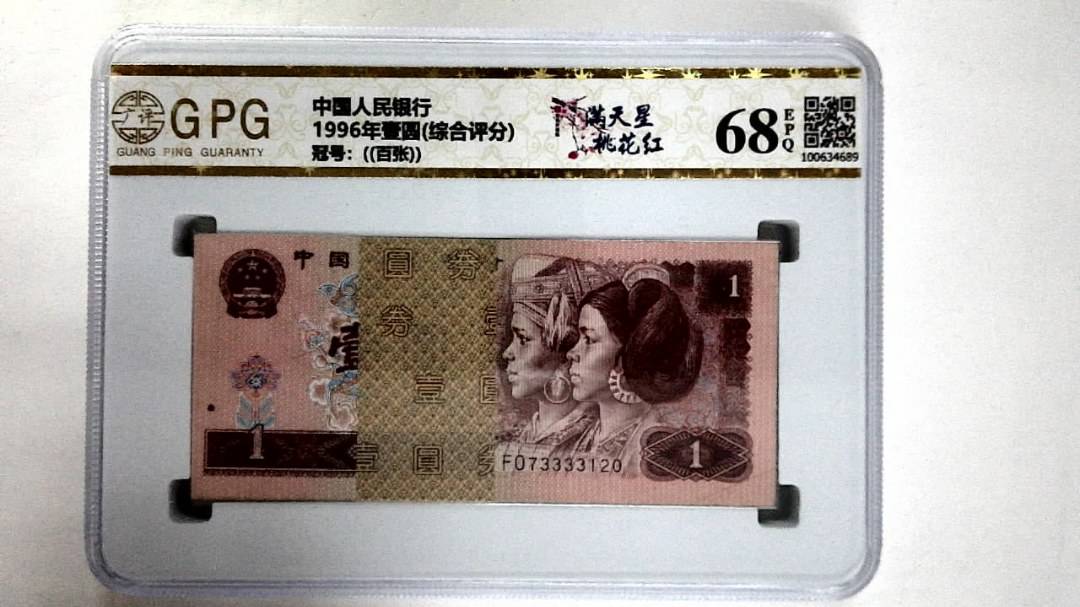 1996年壹圆(综合评分)