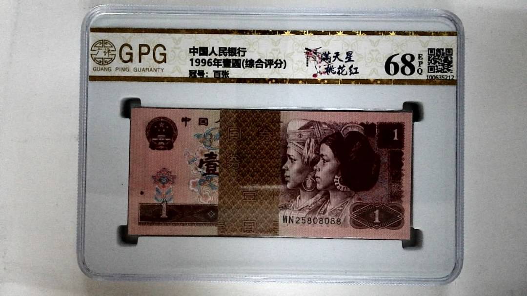 1996年壹圆(综合评分)