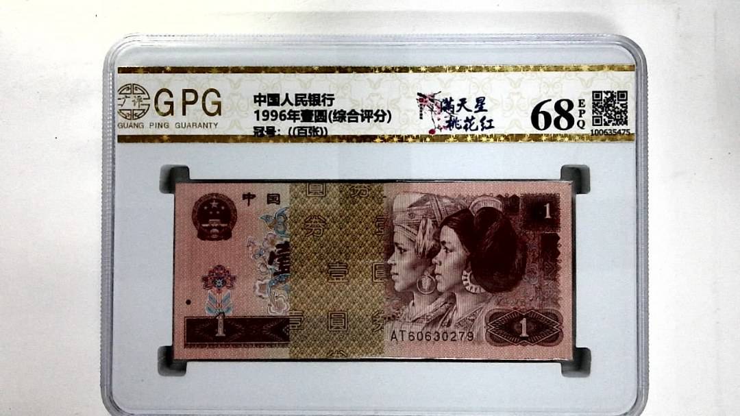 1996年壹圆(综合评分)
