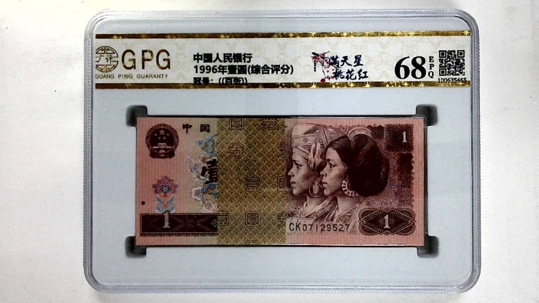 1996年壹圆(综合评分)
