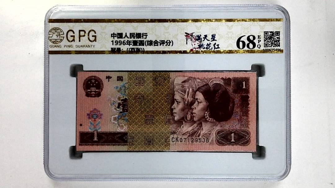 1996年壹圆(综合评分)