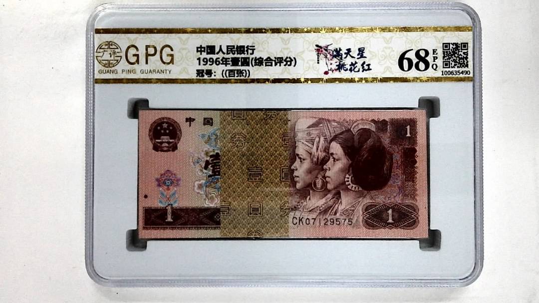 1996年壹圆(综合评分)