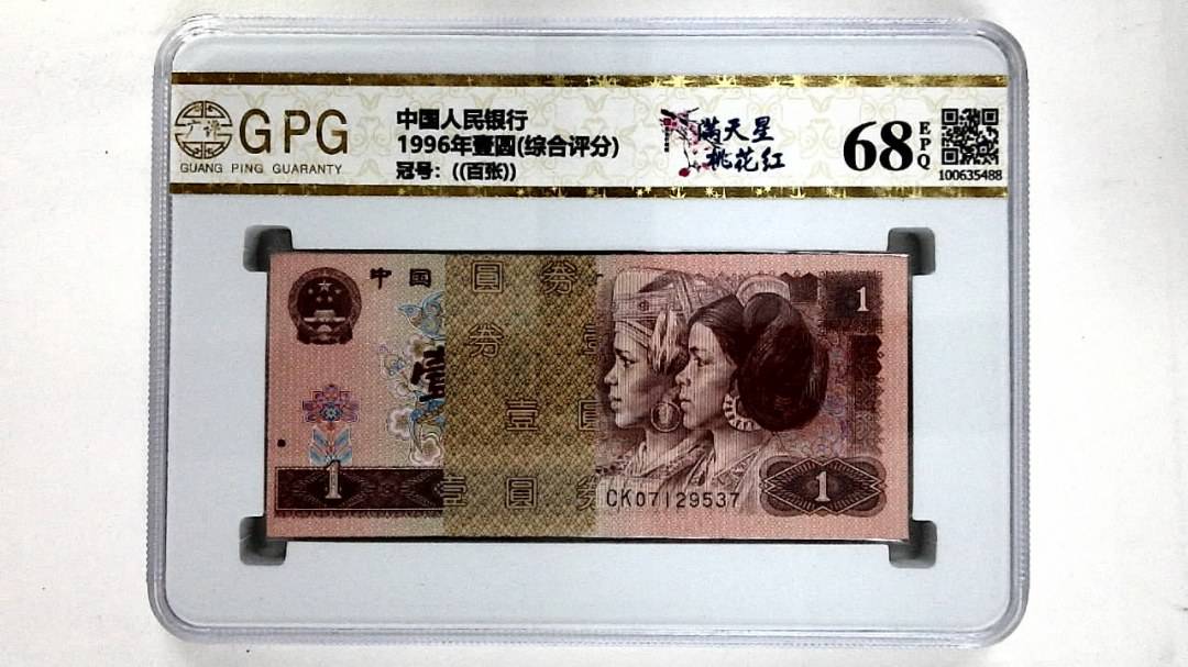1996年壹圆(综合评分)
