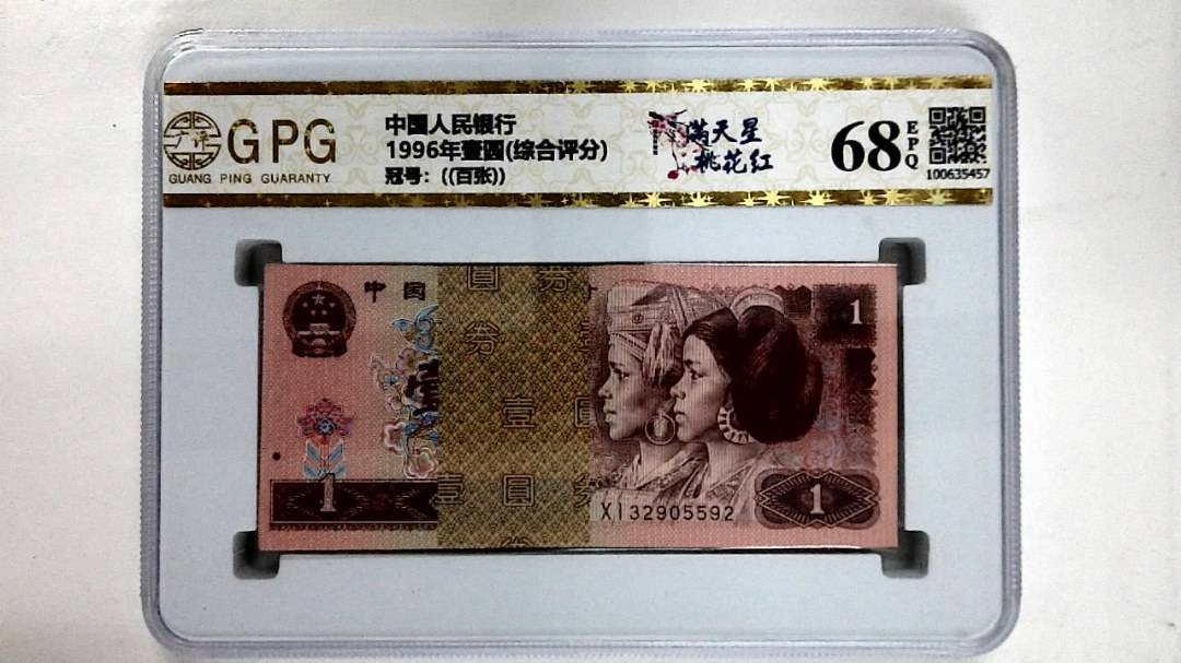 1996年壹圆(综合评分)