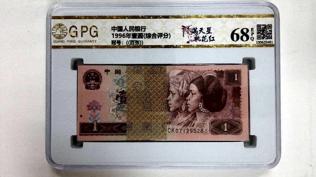 1996年壹圆(综合评分)