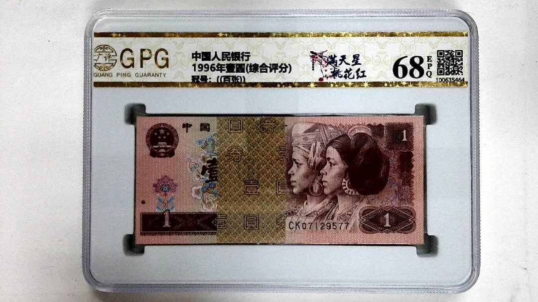 1996年壹圆(综合评分)