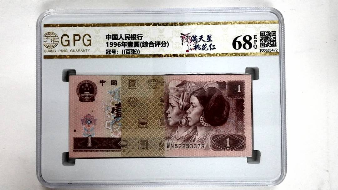 1996年壹圆(综合评分)