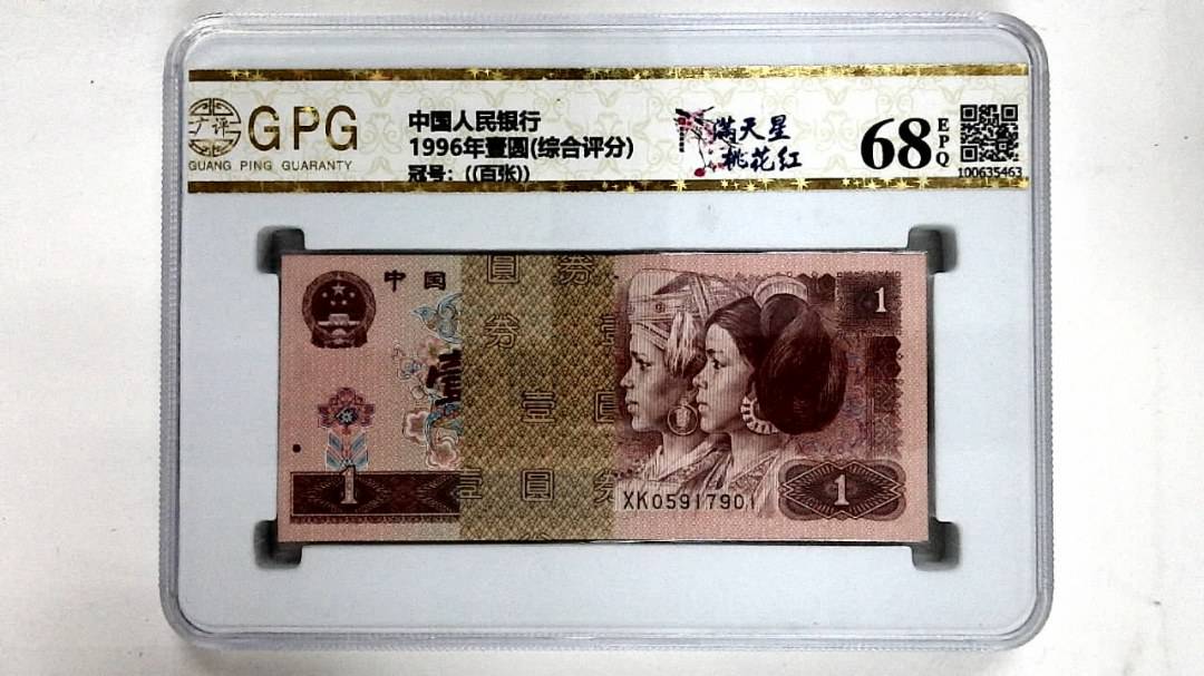 1996年壹圆(综合评分)