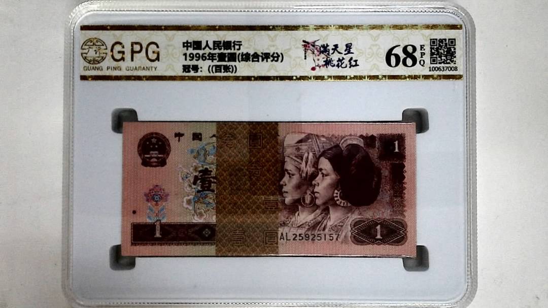 1996年壹圆(综合评分)