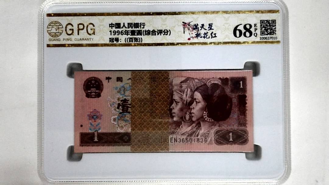 1996年壹圆(综合评分)