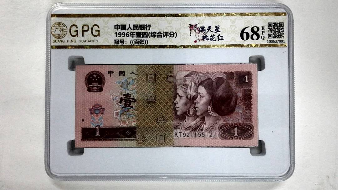 1996年壹圆(综合评分)