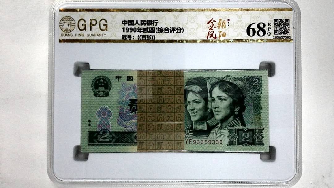 1990年贰圆(综合评分)