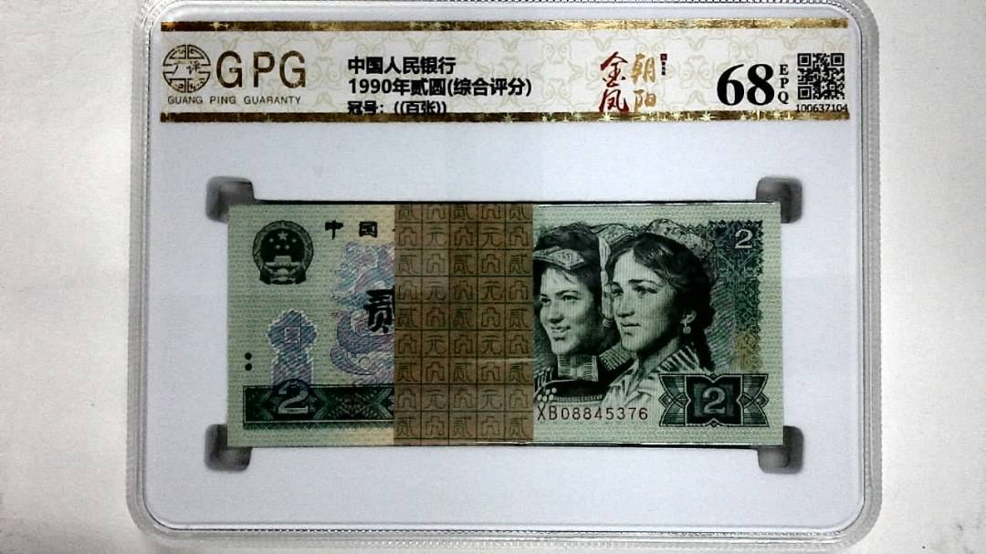 1990年贰圆(综合评分)