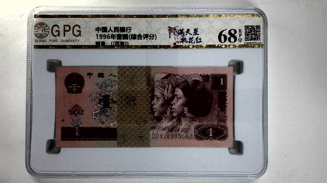 1996年壹圆(综合评分)