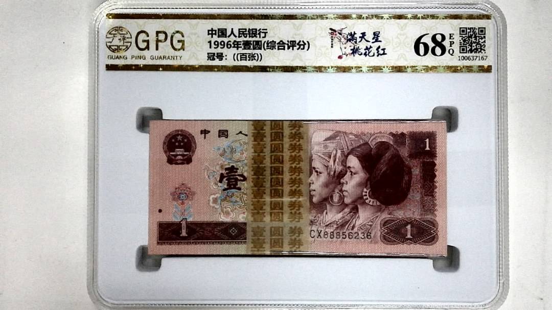 1996年壹圆(综合评分)