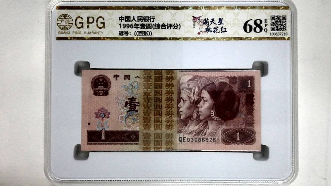 1996年壹圆(综合评分)