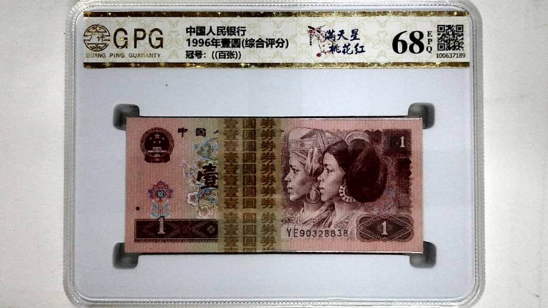 1996年壹圆(综合评分)