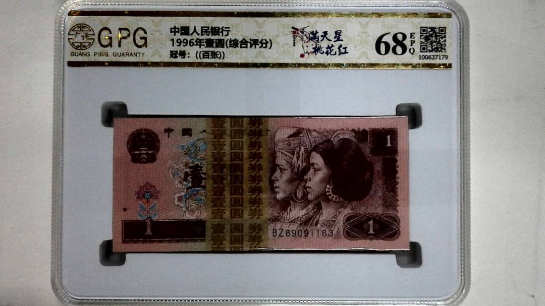 1996年壹圆(综合评分)