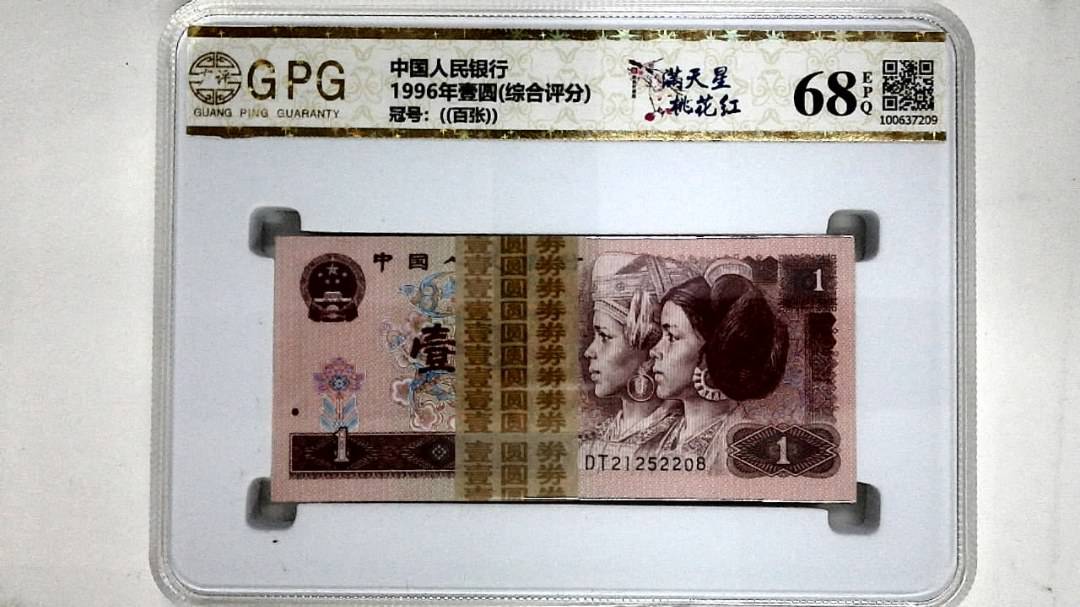 1996年壹圆(综合评分)