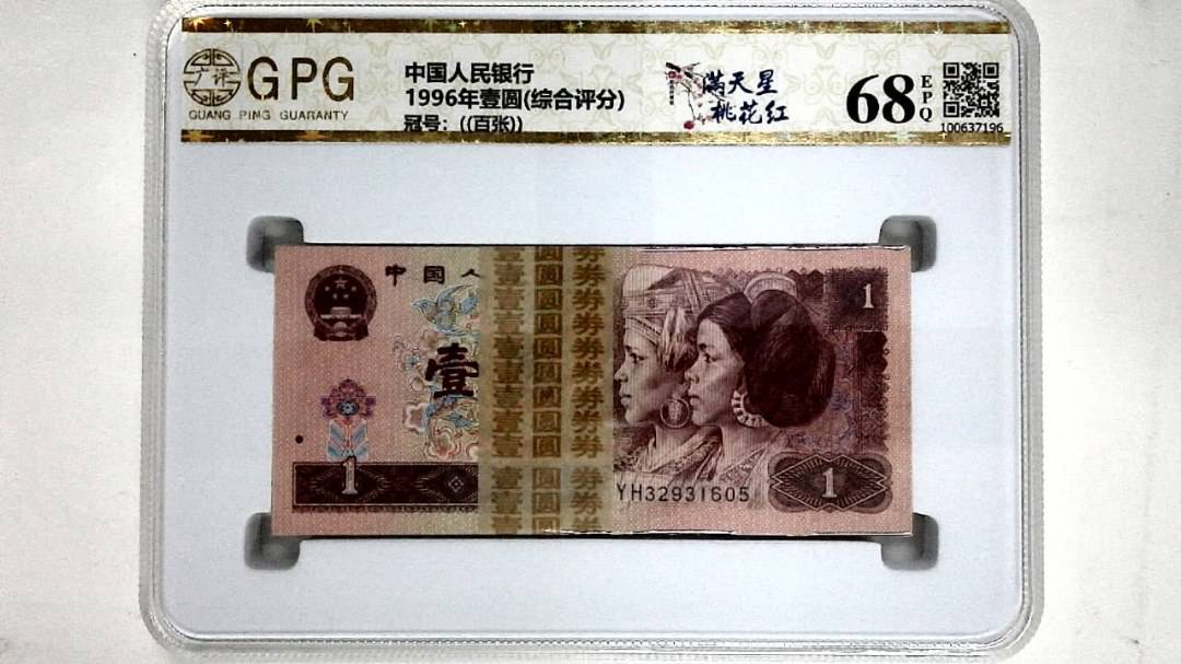 1996年壹圆(综合评分)