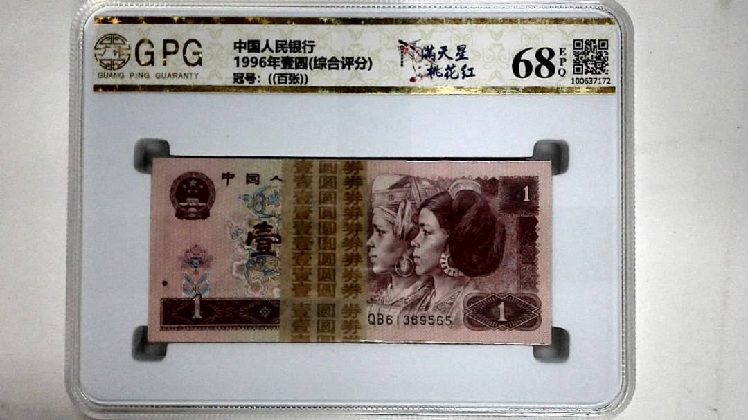 1996年壹圆(综合评分)