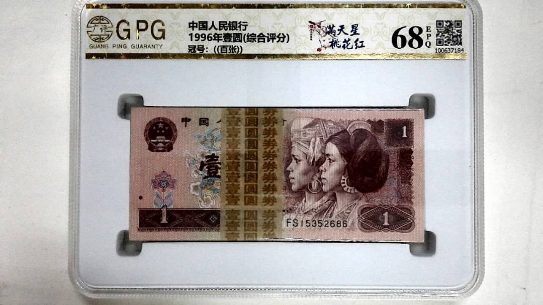 1996年壹圆(综合评分)