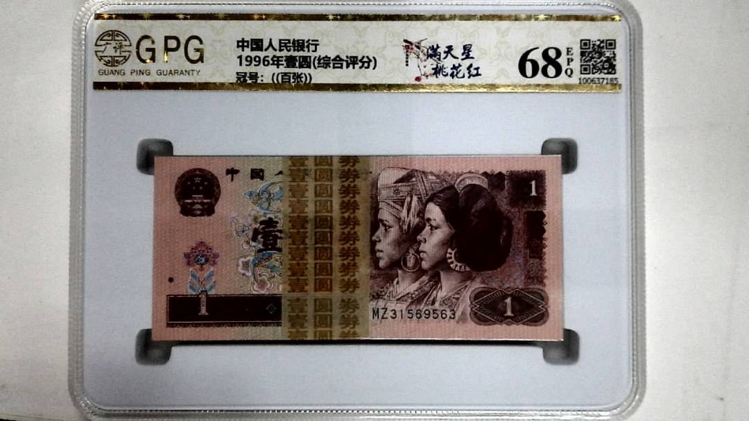 1996年壹圆(综合评分)